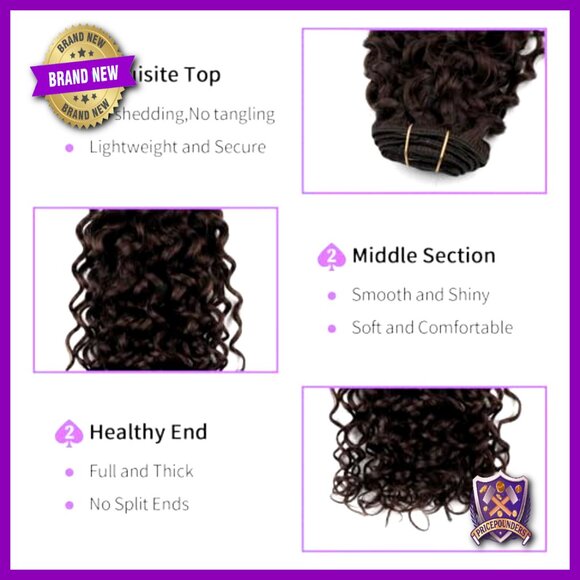 Natural Wave Clip-In Hair Extensions 22 Inch 7Pcs 120G Human Hair main image 5